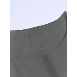 Men's Casual Short Sleeve T-Shirt with 