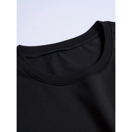 Men's Casual Short Sleeve T-Shirt with 