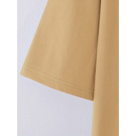 Men'S Summer Casual T-Shirt with Dark Art Eye & Hand Print, Lightweight Polyester, Quick-Dry & Machine Washable, Loose Fit for Outdoor Sports & Social Gatherings, Streetwear Style, Round Neck, Breathable Fabric