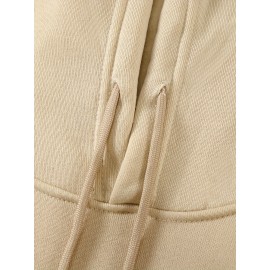 Men's Jesus The Way Truth Life John 14:6 Scripture Hoodie - Brown with Bold Yellow Lettering, Casual Pullover Hooded Sweatshirt, Regular Fit Autumn Winter Comfortable Religious Apparel