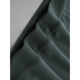 Men's Tokyo Japan Graphic Hoodie - Green Casual Pullover with Kangaroo Pocket & Adjustable Drawstring, Geometric Print Streetwear, Machine Washable All-Season Comfort