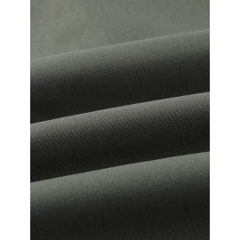 [Trendy Polyester Hooded Jacket] Trendy Lightweight Polyester Men's Casual Zip-Up Hooded Jacket - Color Block Design with Striped Accents, Perfect for Spring & Autumn