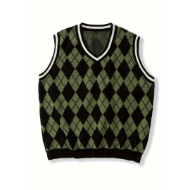 Casual Fashion Men's Knit Vest